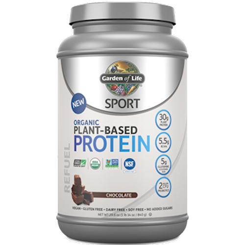 Sport Org Plant-Based Protein Choc Garden of Life Sport G19412