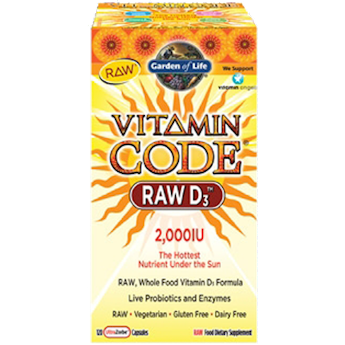 Vitamin Code® RAW D3™ Garden of Life G16565