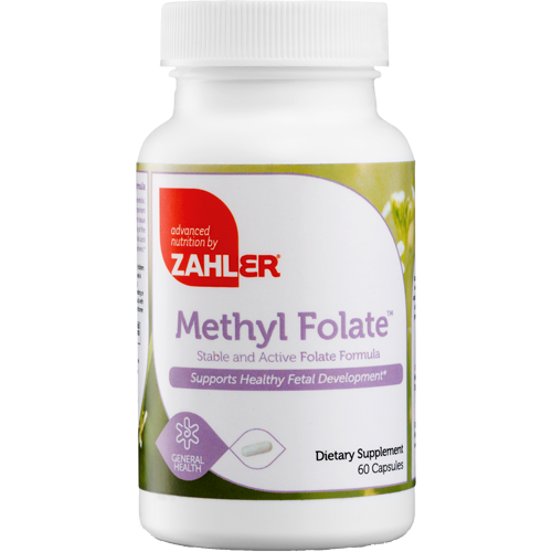 Methyl Folate 60 caps Advanced Nutrition by Zahler Z81928