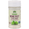 Monk Fruit Extract Powder Organic NOW N71200