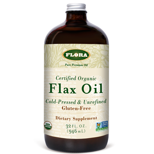 Flax Oil Certified Organic Flora F67898