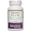 Vitamin D3 & K2 Bioclinic Naturals BC9313