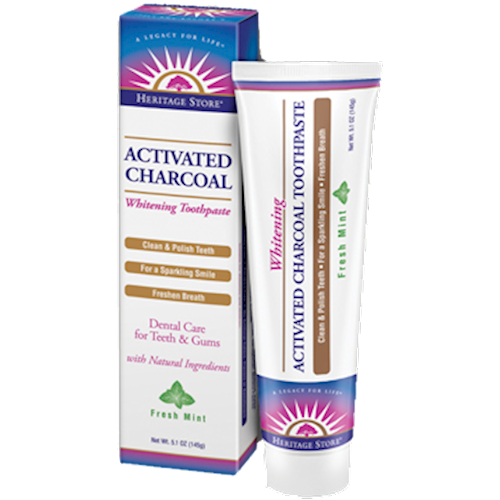 Activated Charcoal Toothpaste Mint Heritage H86271