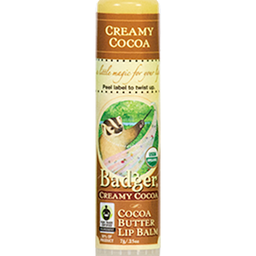 Creamy Cocoa Butter Lip Balm .25oz Badger B25009