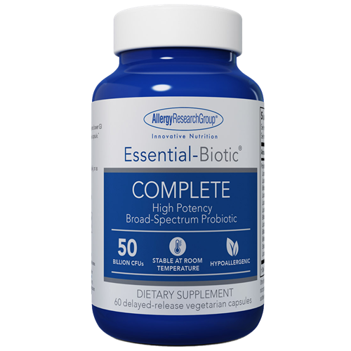 Essential-Biotic Complete 60 vegcaps Allergy Research Group A73004