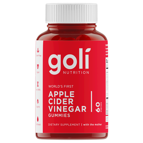 Goli Apple Cider Vinegar Gummies Goli Nutrition G49620