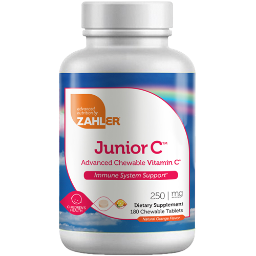 JuniorC Chewable 180 tabs Advanced Nutrition by Zahler Z80113
