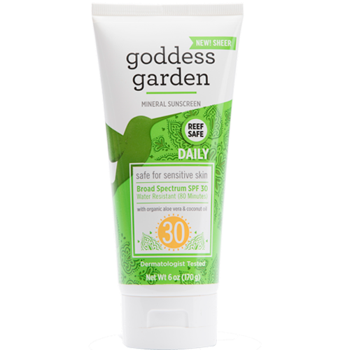 Everyday Natural Sunscreen TubeGoddess Garden G01413