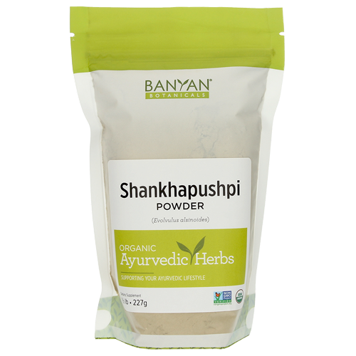Shankapushpi Powder .5 lb Banyan Botanicals B26982
