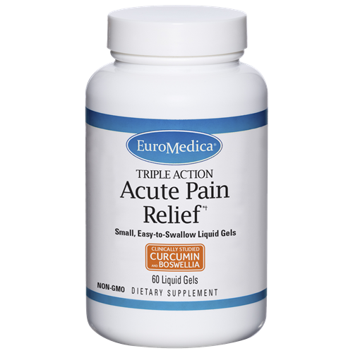Acute Pain Relief  60 liquid gels EuroMedica E84706