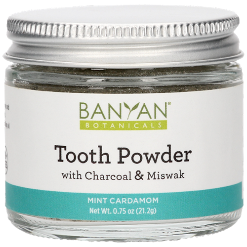 Tooth Powder Mint Cardamom 0.75 oz Banyan Botanicals B74311