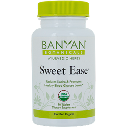 Sweet Ease 500 mg 90 tabs Banyan Botanicals SWEE5