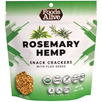 Organic Rosemary Hemp Snack Crackers Foods Alive F10089