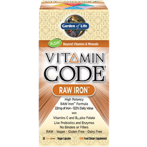 Vitamin Code® - Raw Iron Garden of Life G13762