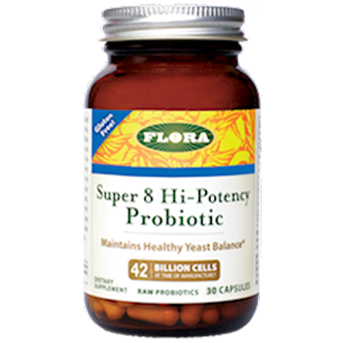 Super 8 Probiotic 30 caps Flora F19582