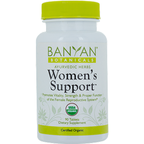 Women's Support, Organic 90 tabs Banyan Botanicals WOM15