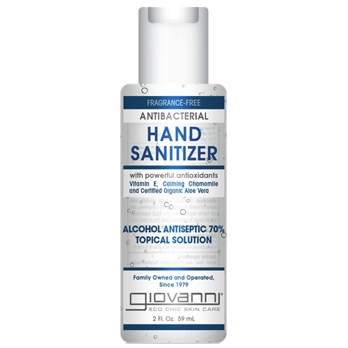 Fragrance-Free Antibacterial Hand Sanitizer Giovanni Cosmetics G18755
