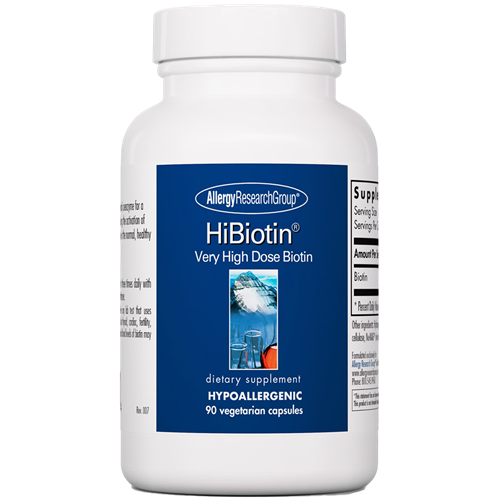 HiBiotin 90 vegcaps Allergy Research Group A70904