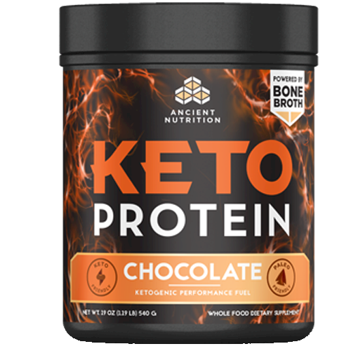 Keto Protein Chocolate 17 serv Ancient Nutrition DA8880