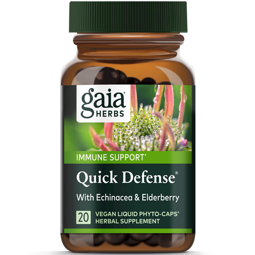 Quick Defense 20 caps Gaia Herbs QUICK