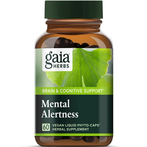 Mental Alertness 60 lvcaps Gaia Herbs MEN20