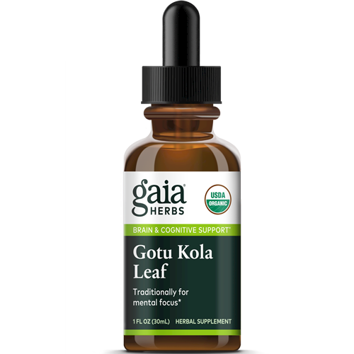 Gotu Kola Leaf Gaia Herbs GOTU3