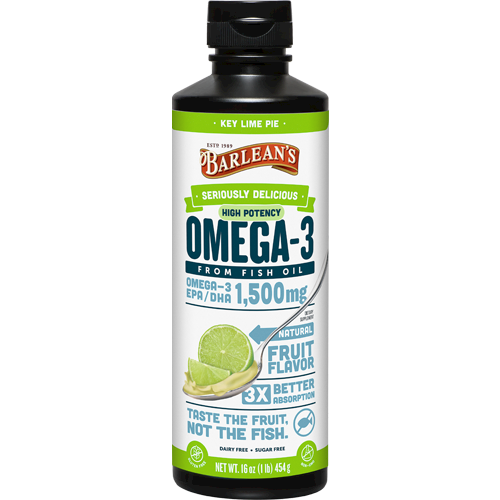 High Pot Omega-3 Key Lime Pie 29 serv Barlean's Organic Oils BA163