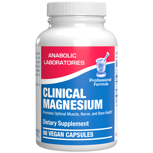 Clinical Magnesium 90 veg caps Anabolic Laboratories A10014
