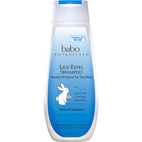 Lice Repel Shampoo 8 fl oz Babo Botanicals B82507