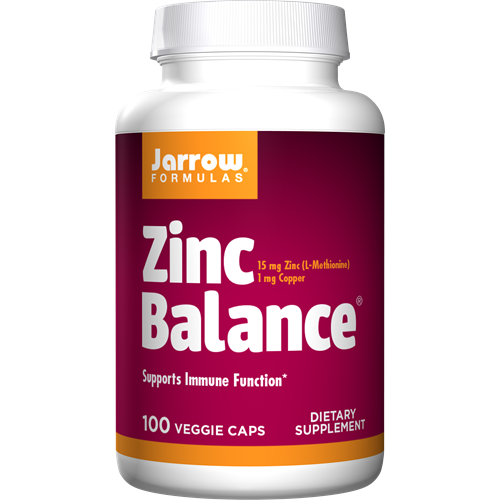 Zinc Balance 15 mg 100 caps Jarrow Formulas J30086