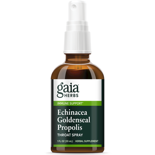 Echinacea Goldenseal Propolis Throat Spray Gaia Herbs ECH29
