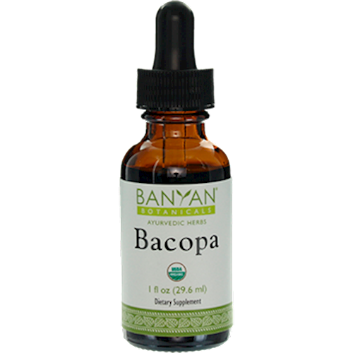 Bacopa Liquid Extract 1 fl oz Banyan Botanicals B25512