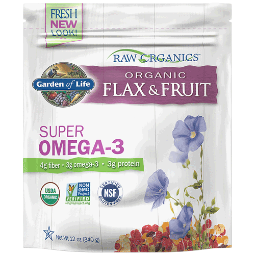 Raw Organics Flax and Fruit Garden of Life G16800