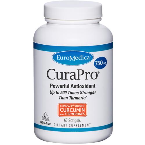 CuraPro 750 mg 60 softgels EuroMedica C70296