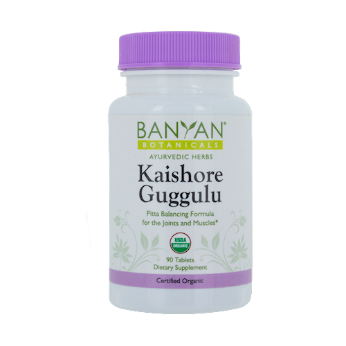 Kaishore Guggulu, Organic 90 tabs Banyan Botanicals KAISH