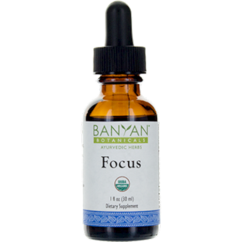 Focus Liquid Extract, Organic 1 fl oz Banyan Botanicals B26811