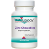 Zinc Chewables 60 Chewable Tablets with Vitamin C Nutricology N57610