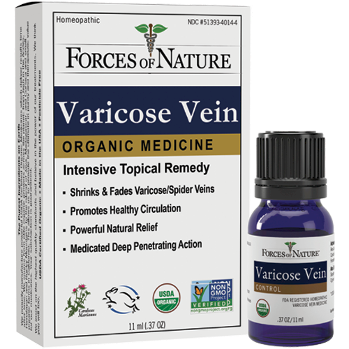 Varicose Vein Organic .37 oz Forces of Nature F43366