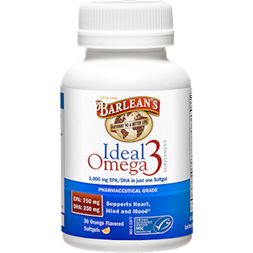 Ideal Omega3 30 gels Barlean's Organic Oils B10209