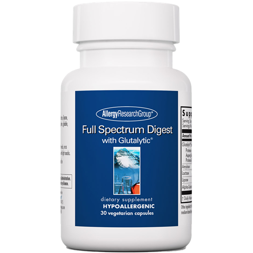 Full Spectrum Digest 30 vegcaps Allergy Research Group A70003