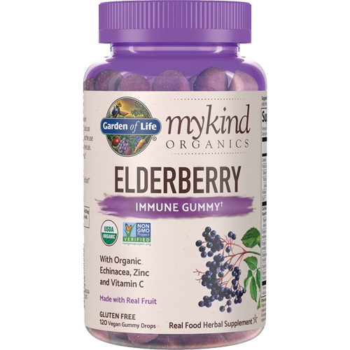 MyKind Organics Elderberry Gummies Garden of Life G21774