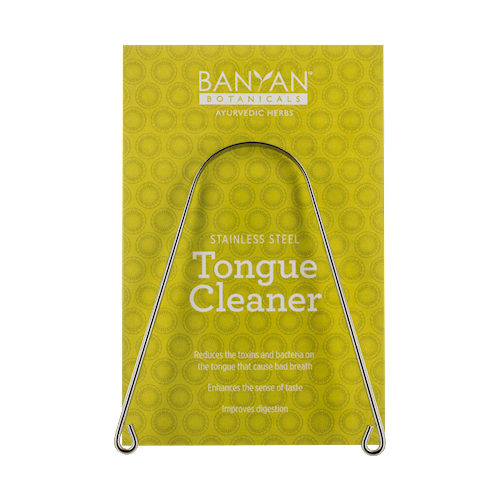 Tongue Cleaner (Stainless Steel) 1 pcs Banyan Botanicals TONGU