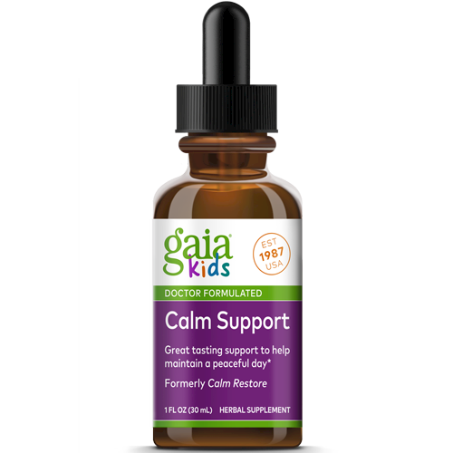 Kids Calm Support Drops Gaia Herbs CRD1