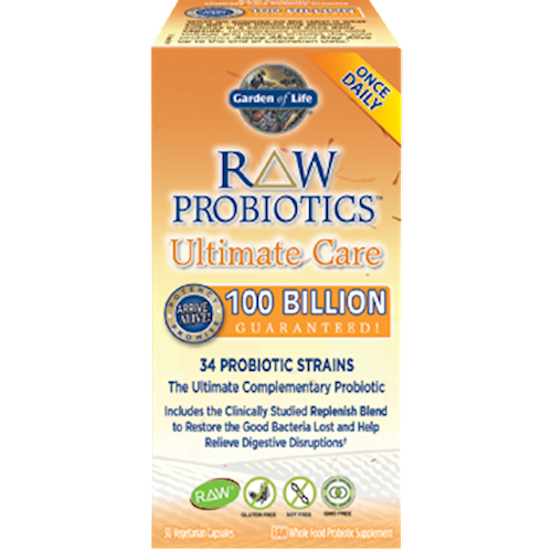 RAW Probiotics Ultimate Care Garden of Life G16640