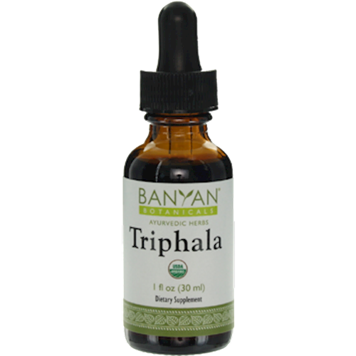 Triphala Liquid Extract, Organic 1 oz Banyan Botanicals B26113