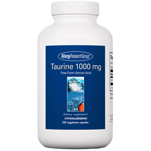 Taurine 1000 mg 250 caps       Allergy Research Group TAUR7
