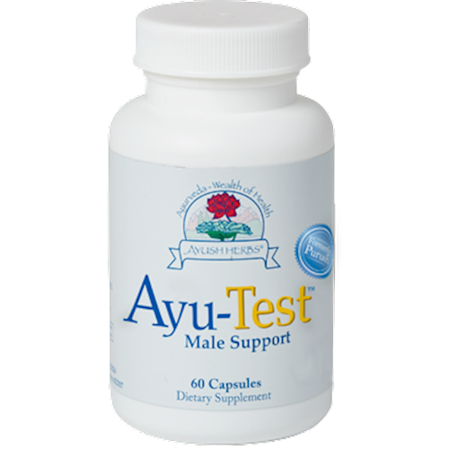 Ayu-Test Male Support 60 vegcaps Ayush Herbs AY132