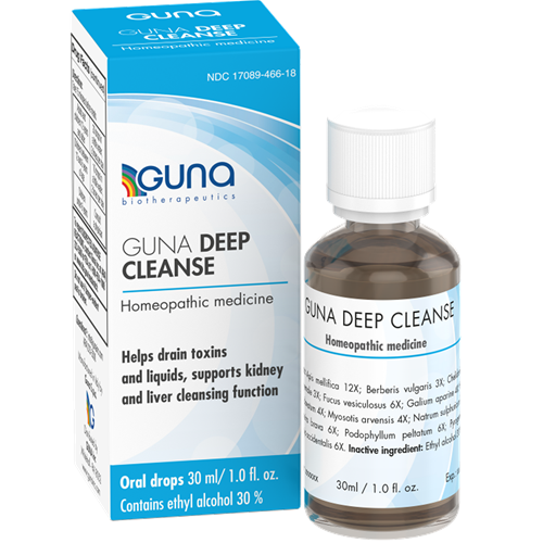 Guna Deep Cleanse Oral Drops Guna, Inc. G46618