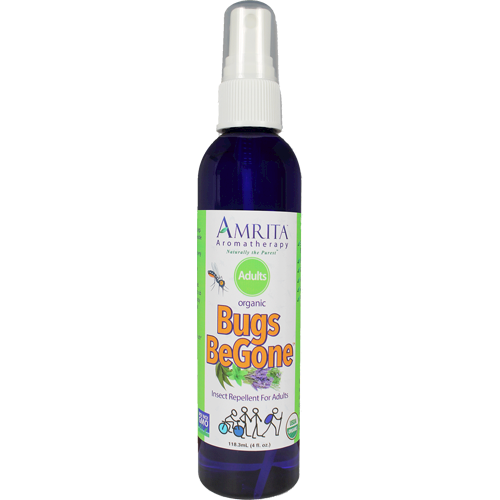 Adult Organic Bugs Be Gone 4 fl oz Amrita Aromatherapy BUGS1