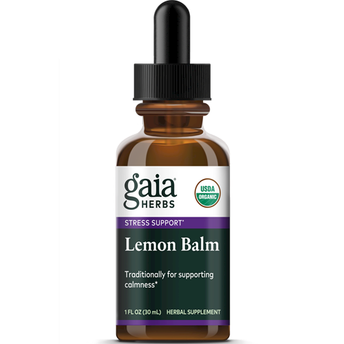 Lemon Balm 1 oz Gaia Herbs LEMON